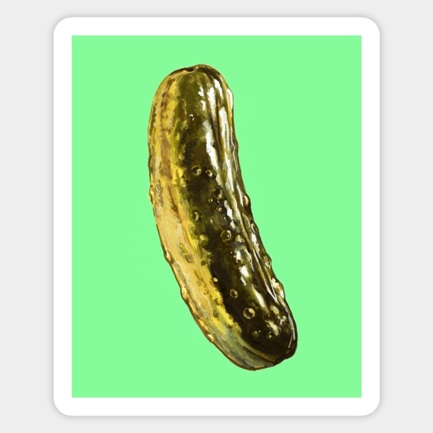 Pickle Sticker by KellyGilleran